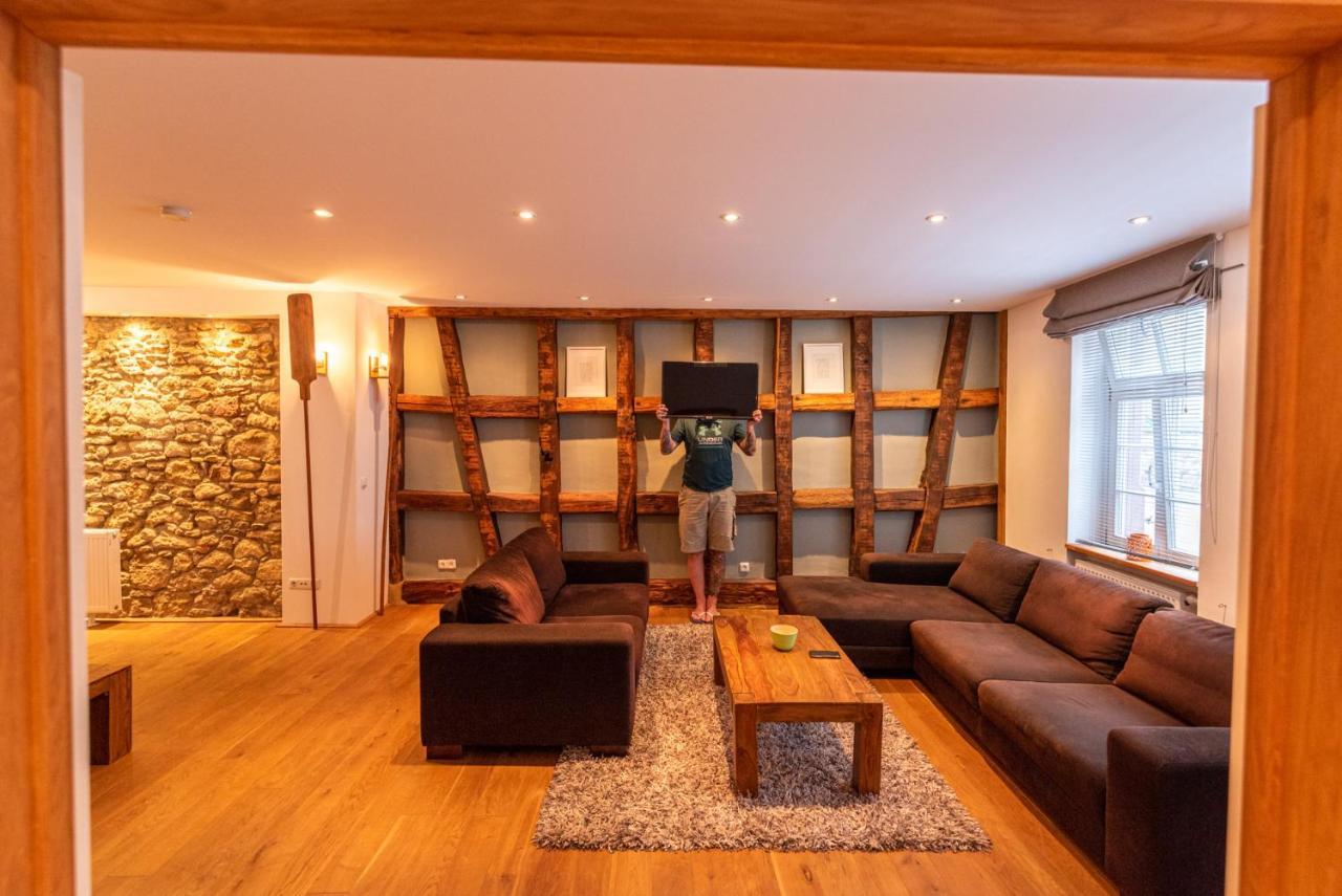 Designer Unterkunft In 15. Jahrhundert Altbau 75 M² Fuer Max. 4 Personen Apartment Eltville am Rhein Exterior photo